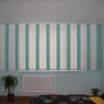 Ukázková vertikální žaluzie